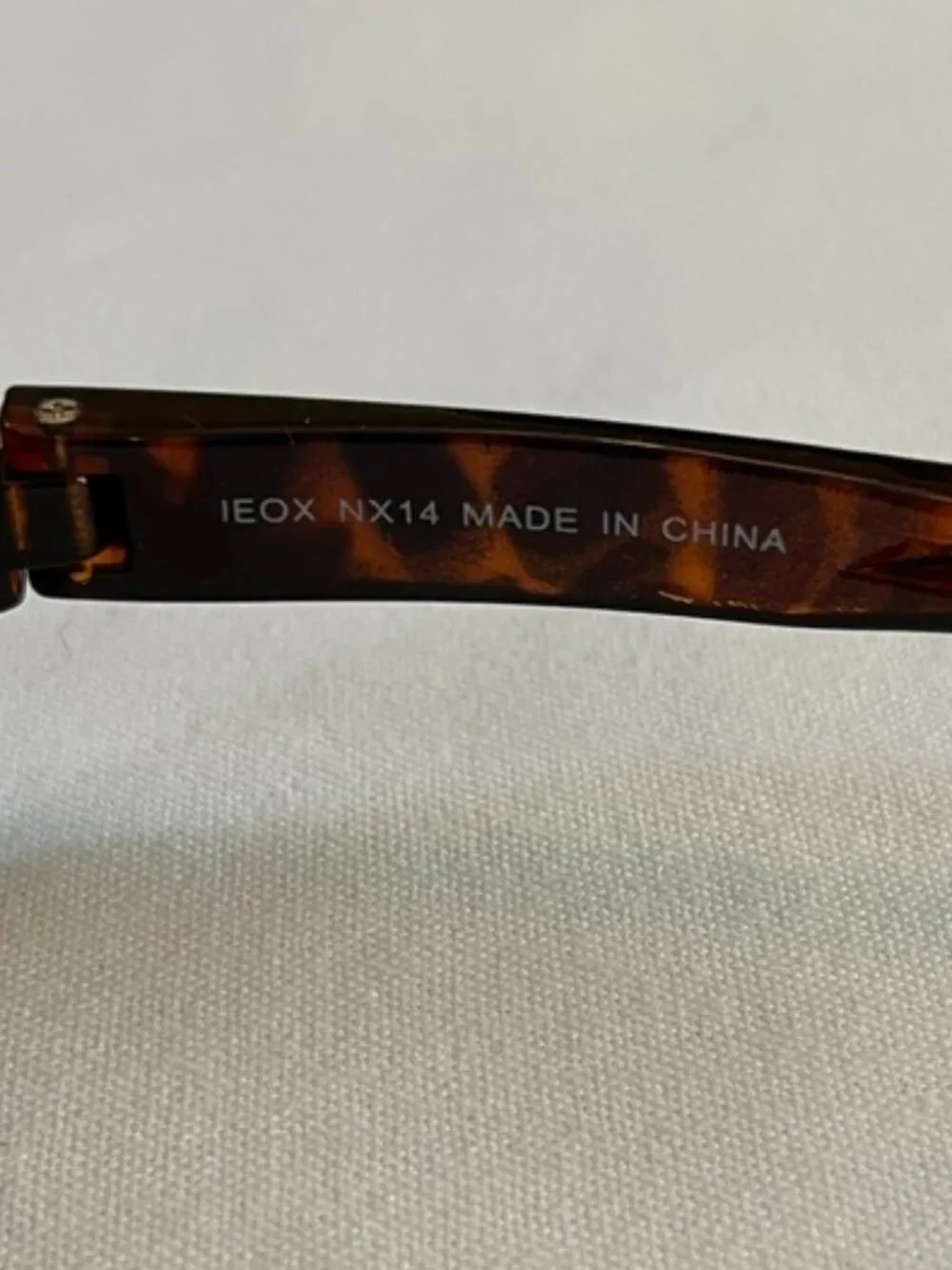 LORI GREINER | Foldable Tortoise Shell frames Sunglasses 60243 NX14-EUC